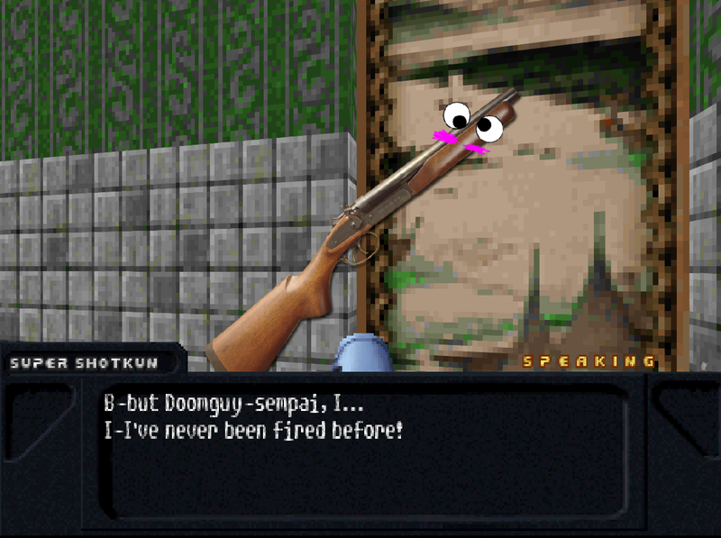 Illustration for article titled The Difficulties Of Turning Doom Into A Sex Game
